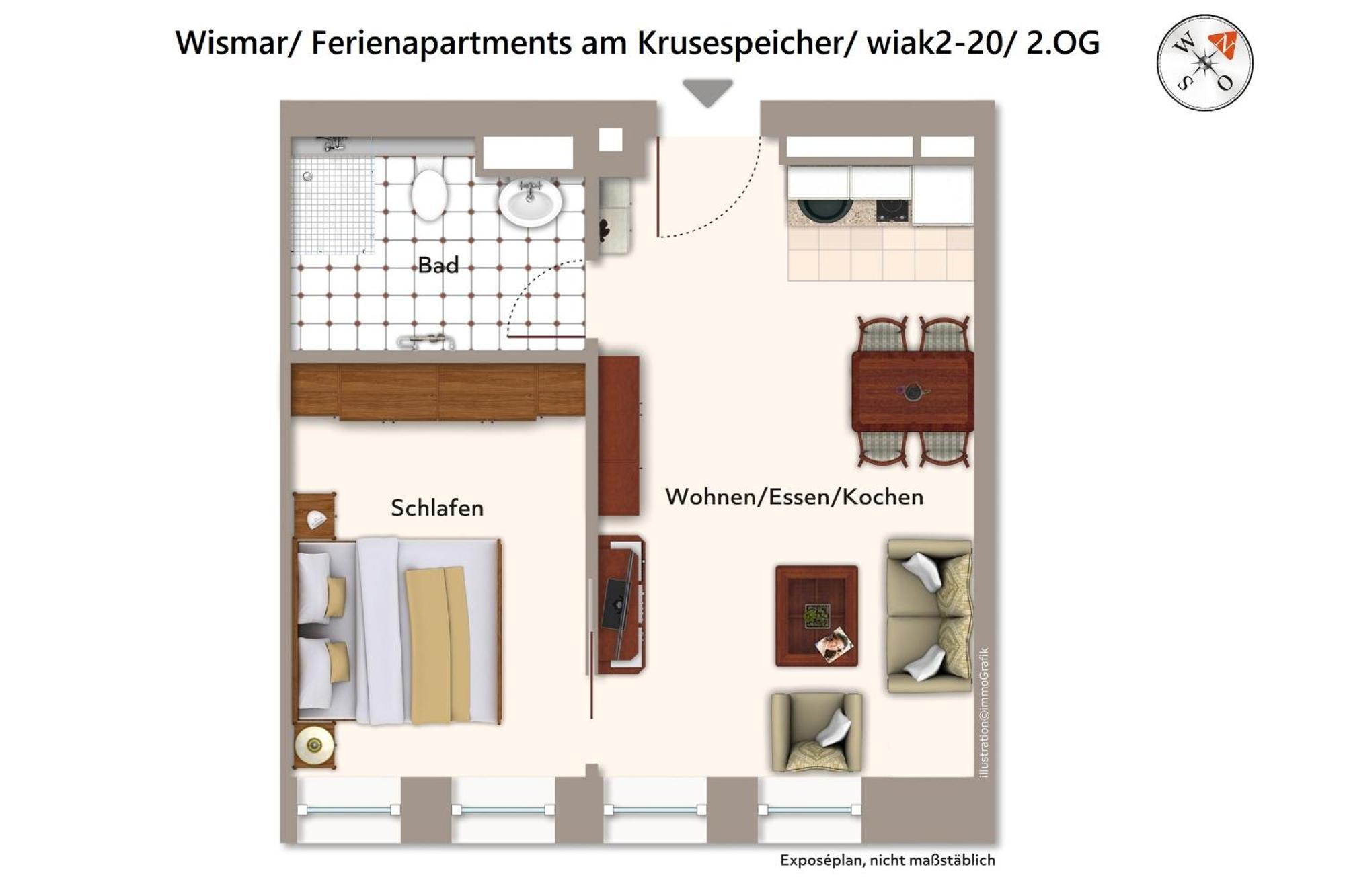 Ferienapartments Am Krusespeicher Ferienapartments Am Krusespeicher 2-20 Wißmar エクステリア 写真